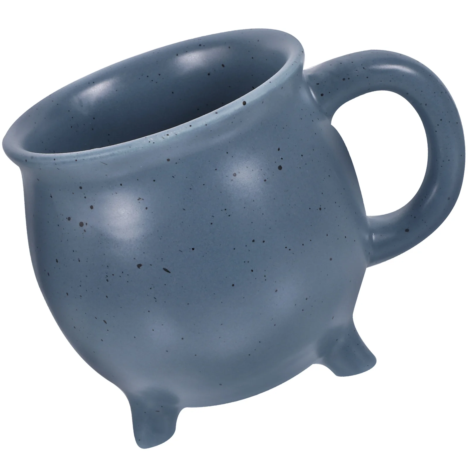 

Cauldron Coffee Mug Ceramic Fat Design Wide Mouth Witch Halloween Tea Cup Decorative Mug Decorative Drinking Cup