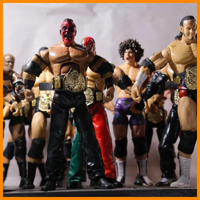 

In Stock Wrestlemania Wrestler Wwe John Cena The Undertaker Figures Toy Rey Mysterio Action Figures Pvc Statue Model Boys Gifts
