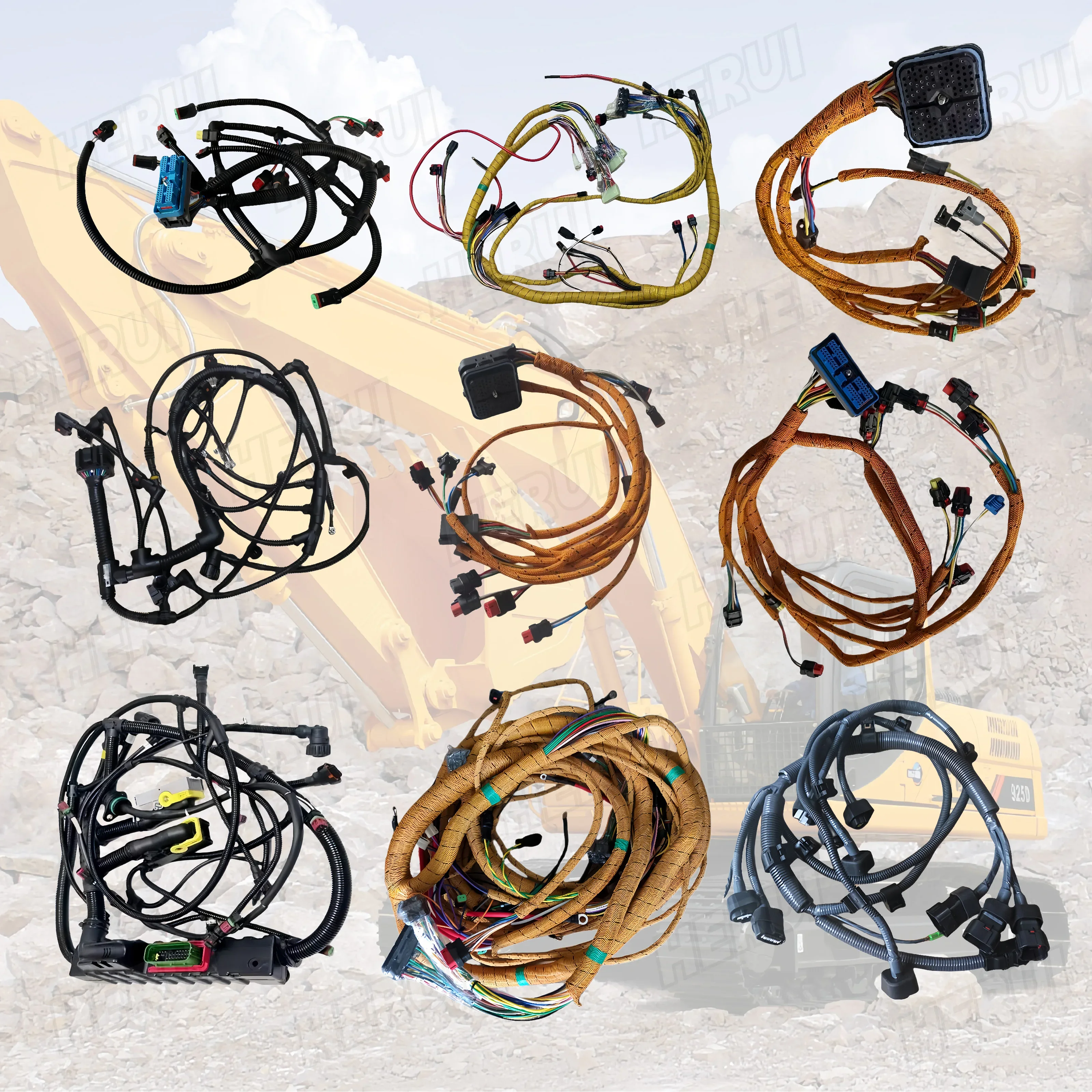Excavator PC200-7 PC220-7 PC250-7 PC270-7 External Wiring Harness 20Y-06-31611 20Y-06-31612 for Komatsu Harness