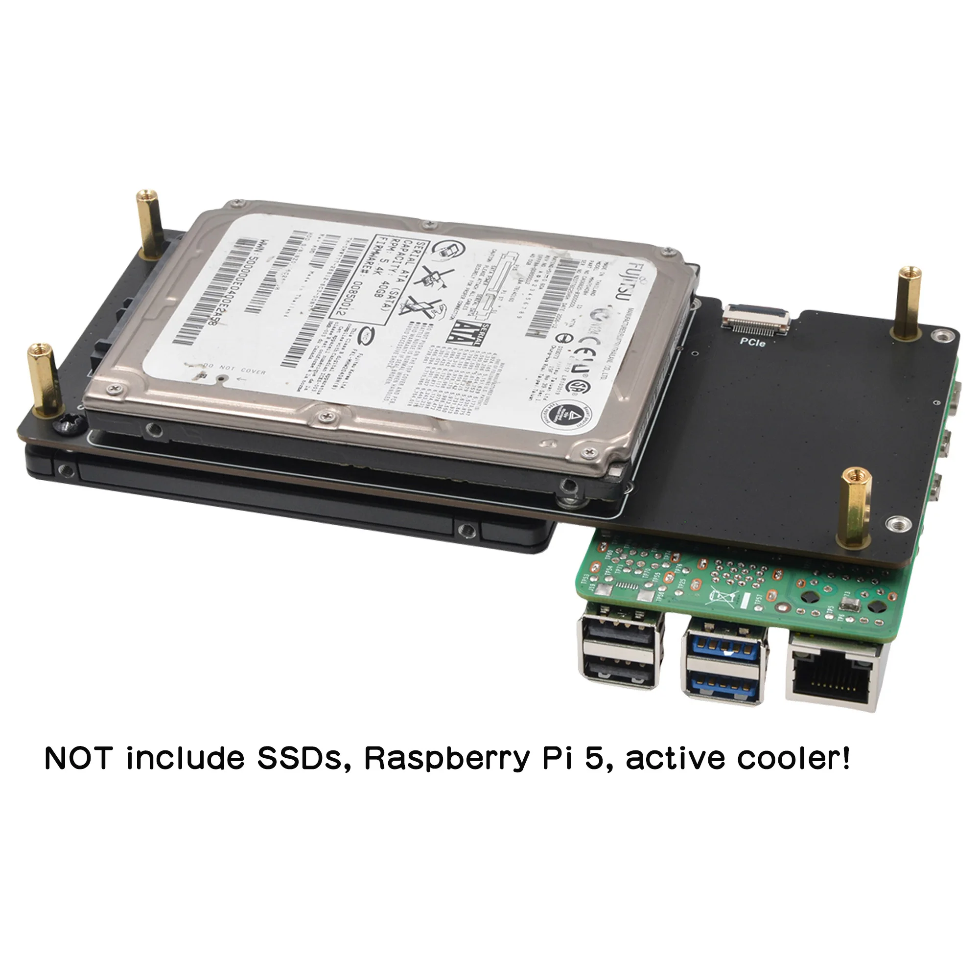 Geekworm X1007 PCIe to Dual 2.5