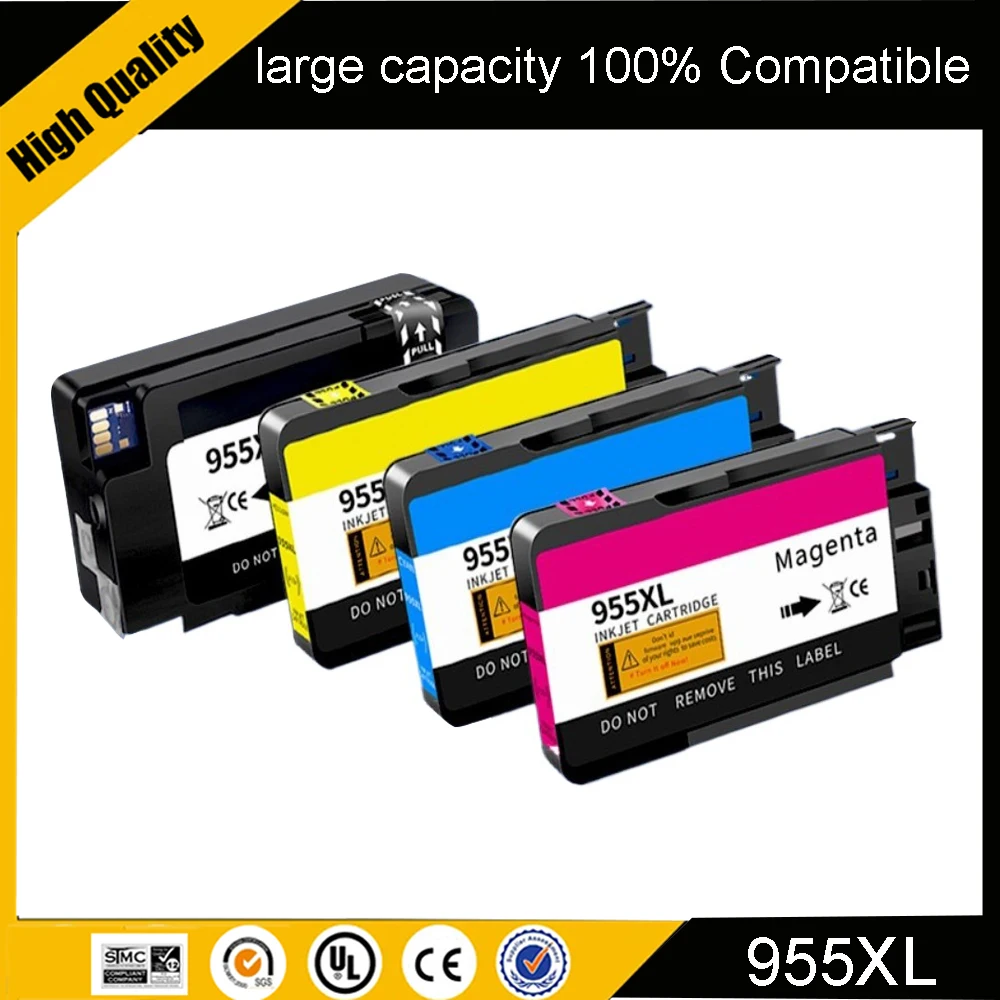 

Compatible HP 955XL hp955 ink cartridge for HP OfficeJet Pro 7740 8210 8216 8710 8715 8716 8717 8720 8725 8727 Printer