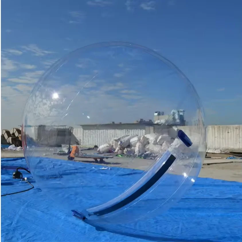 Bola de caminhada aquática inflável bola zorb de água bola de bolha de hamster gigante 2.5m diâmetro balão de água bola de dança