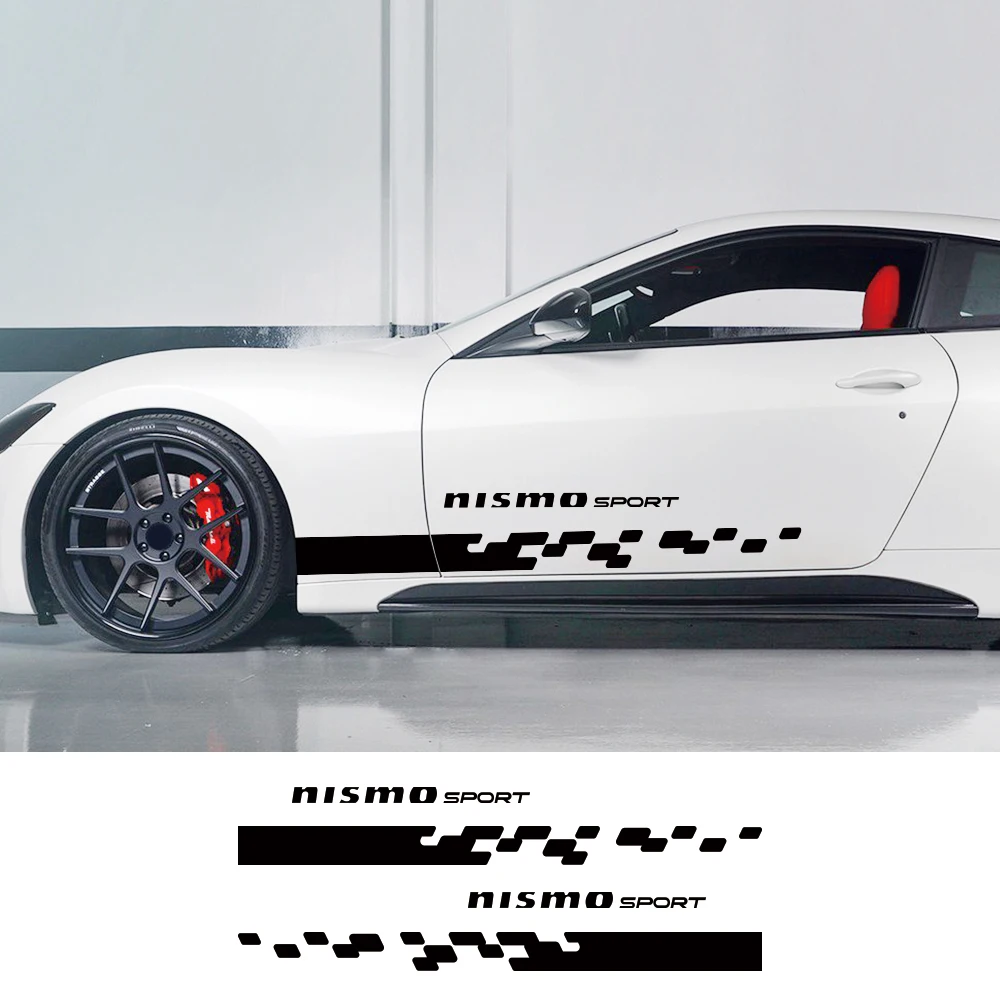 

Car Door Side Sticker For Nissan Nismo Qashqai J10 J11 Juke Micra X Trail Leaf Murano Pulsar Teana Sylphy 370Z Auto Accessories