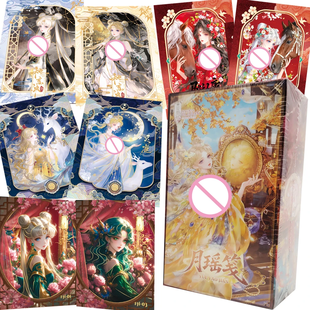 Magical Girl Sailor Moon Collection Cards for Children Classic Anime IP High-quality Beautifully Designed Character Cards Gifts