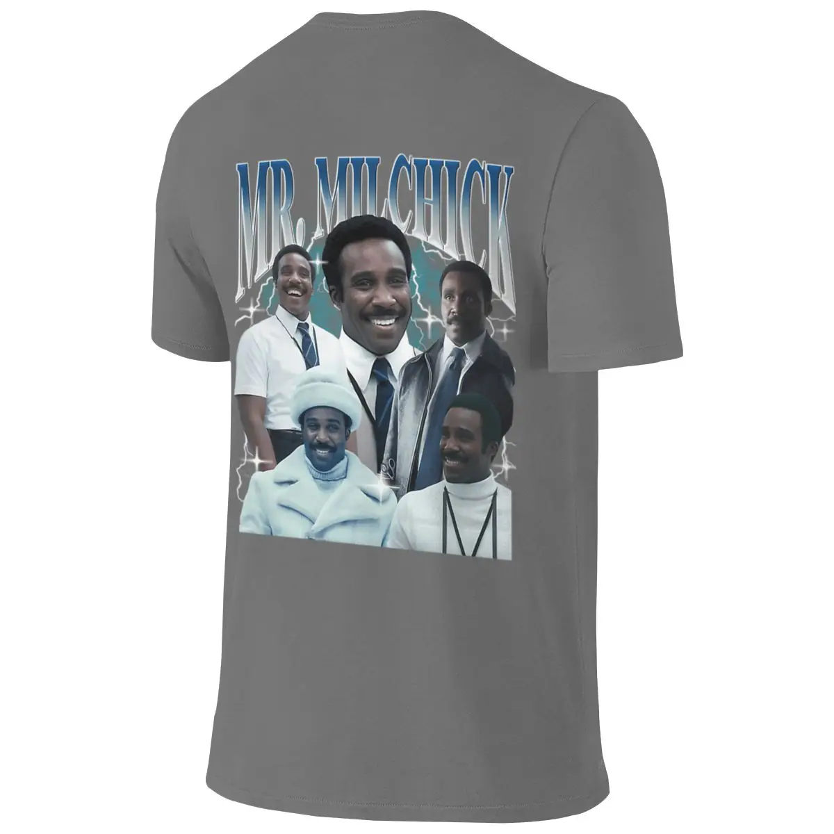 Mr Milchick Severance Retro American Style Reversible T-shirt Minimalist Street Style High Cost-Performance Tee