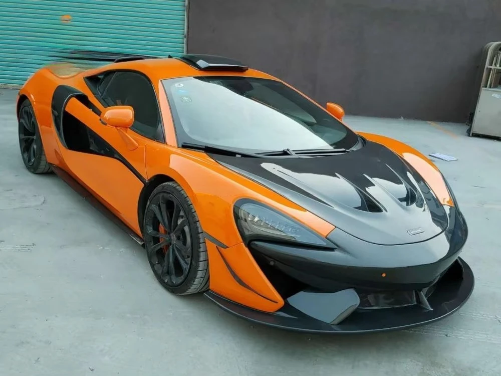 Carbon Fiberfor 540c 570gt 570s 570s Spider Carbon Fiber Car Side Skirts Gt4 Style Side Skirt Kit
