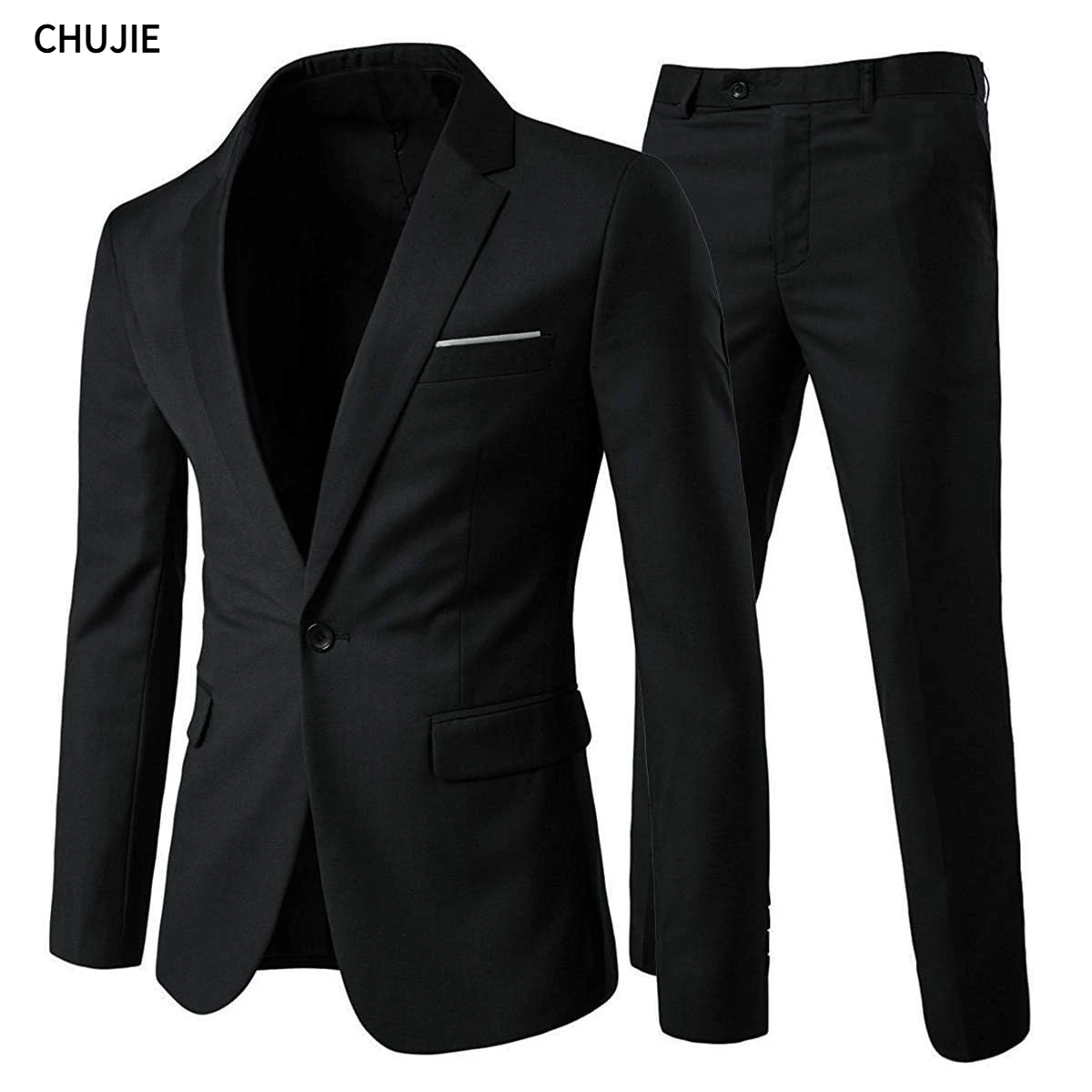 

Elegant Men Suits For Wedding 3 Pieces 2 Set Jackets Vest Pants Blazers Outfit Business Classic Full 2024 Formal Costume