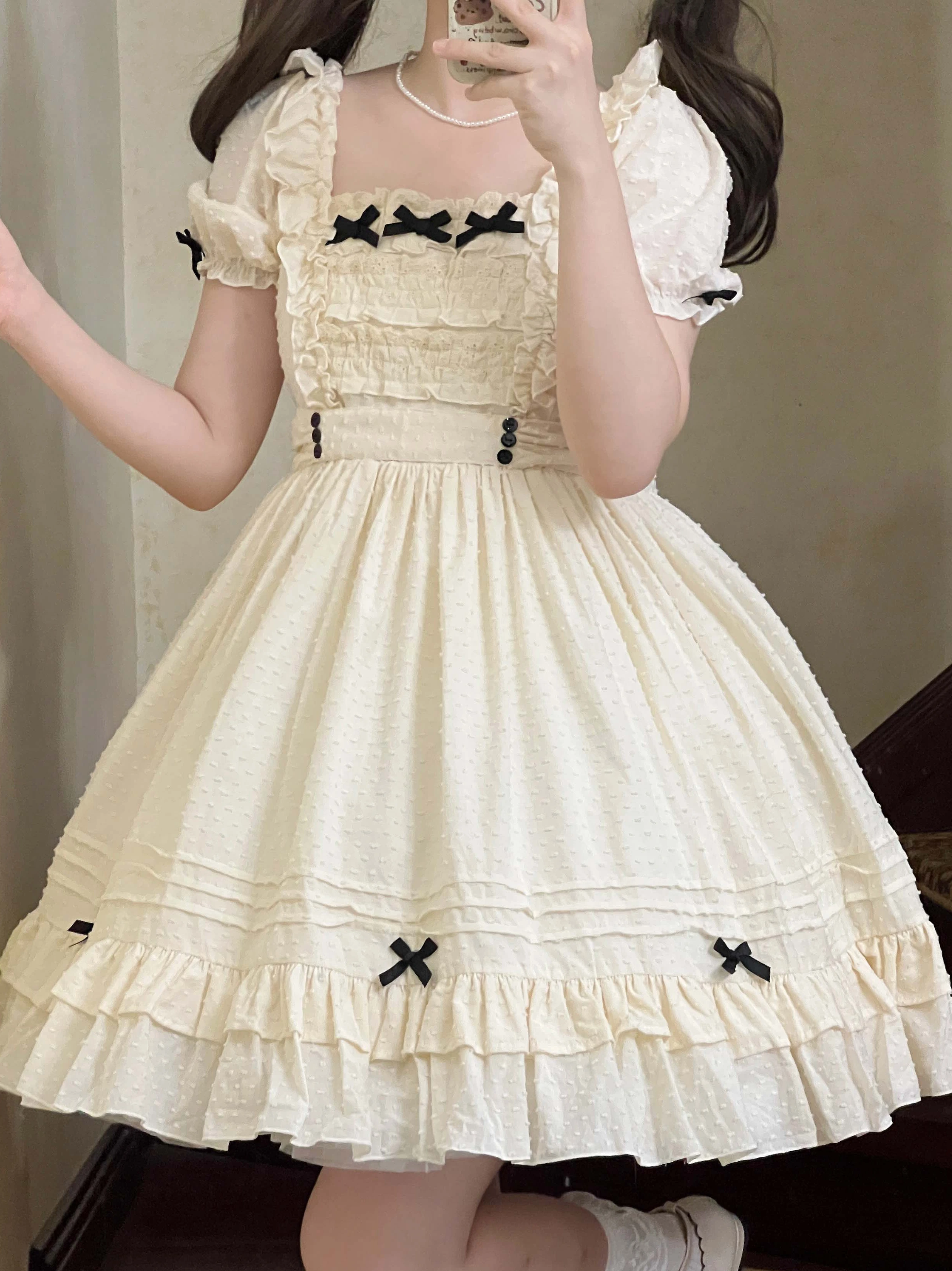 Square Collar Dress Lolita