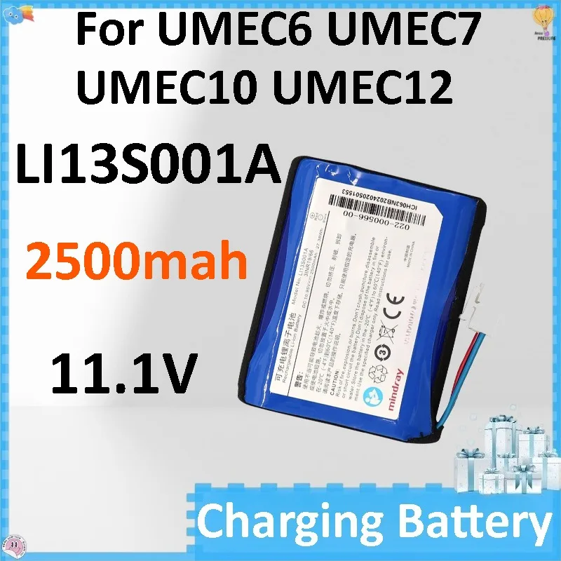 

LI13S001A 2500mAh 11.1V for Mindray BeneHeart R3 ECG Machine, UMEC6/uMEC7/uMEC10/uMEC12 Patient Monitor
