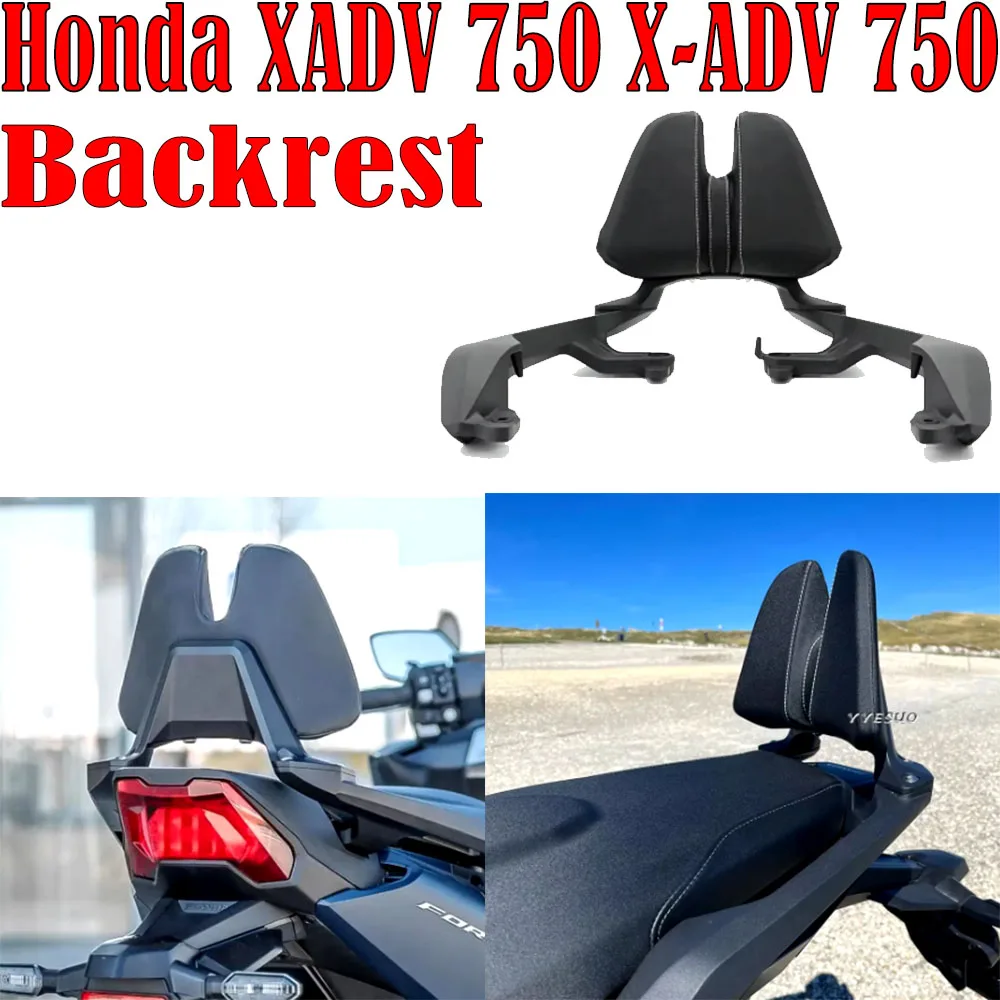 Fit Honda XADV 750 X-ADV 750 FORZA 750 NSS 750 2021- Accessories Passenger Seat Rear Backrest Kits Passenger Back Seat Rest Pad