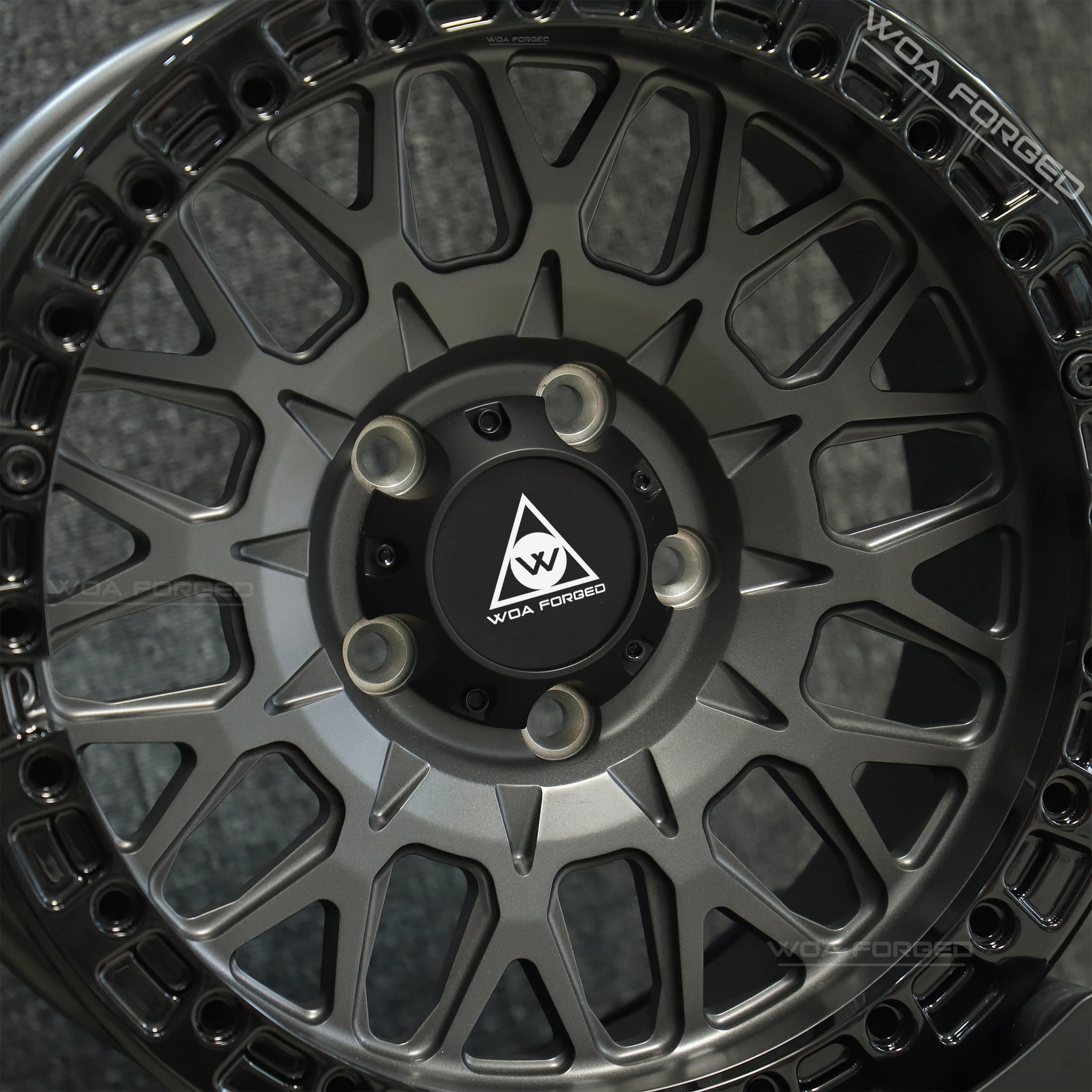 

Customized Forged Wheels Aluminum Matte Black 6x139.7 5x139.7 PCD 98 100mm Spokes Perfect Fit for Dodge JEEP Explorer Land Rover