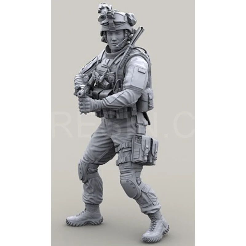 

1:35 Ratio Die-cast Resin Special Forces Soldier 1 Character Needs To Be Assembled And Colored By Himself