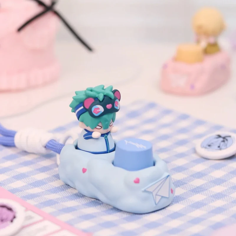 الغريبة المرحلة الجديدة أنيمي لوكا Till Sua إيفان ميزي هيونا Maumet تأثيري البسيطة أفخم قلادة المفاتيح الشنق التميمة هدية عيد ميلاد #4