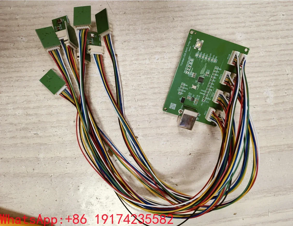 USB 6 mic 8 mic 16 Microphone Array Driver Free for Androidlinuxwindows Sound Source Localization