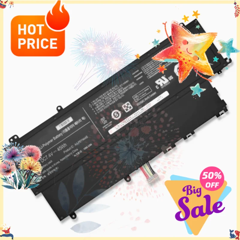 SWZY 7.4V AA-PBYN4AB Laptop Battery for Samsung 530U3C-A02 530U3B-A01 535U3C NP530U3B NP530U3C NP532U3X NP540U3C Built-in Batter