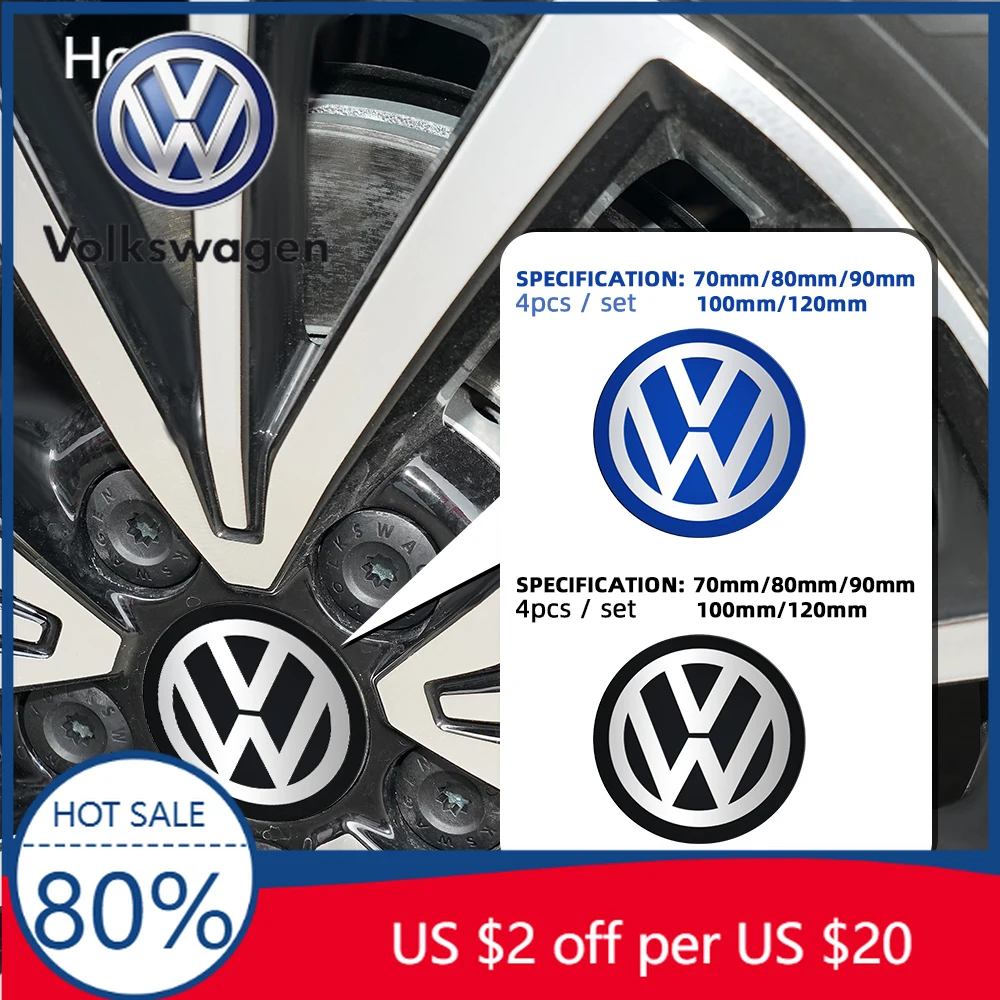 

Для VW Volkswagen Jetta MK5 Golf 70 мм/80 мм/90 мм/100 мм/120 мм Стайлинг автомобиля, центральная крышка ступицы, крышки, значок, наклейка, аксессуары для
