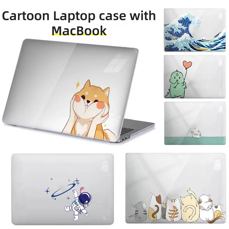 Suitable For New Macbook Pro 16/14 Air15 A2941 Laptop Case Cartoon Pattern Pro 14 A2779 Air 13.6 A2681 Protective Sleeve