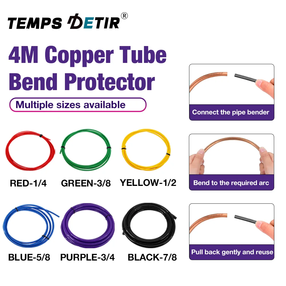 PE Plastic Copper Pipe Protector,1/4