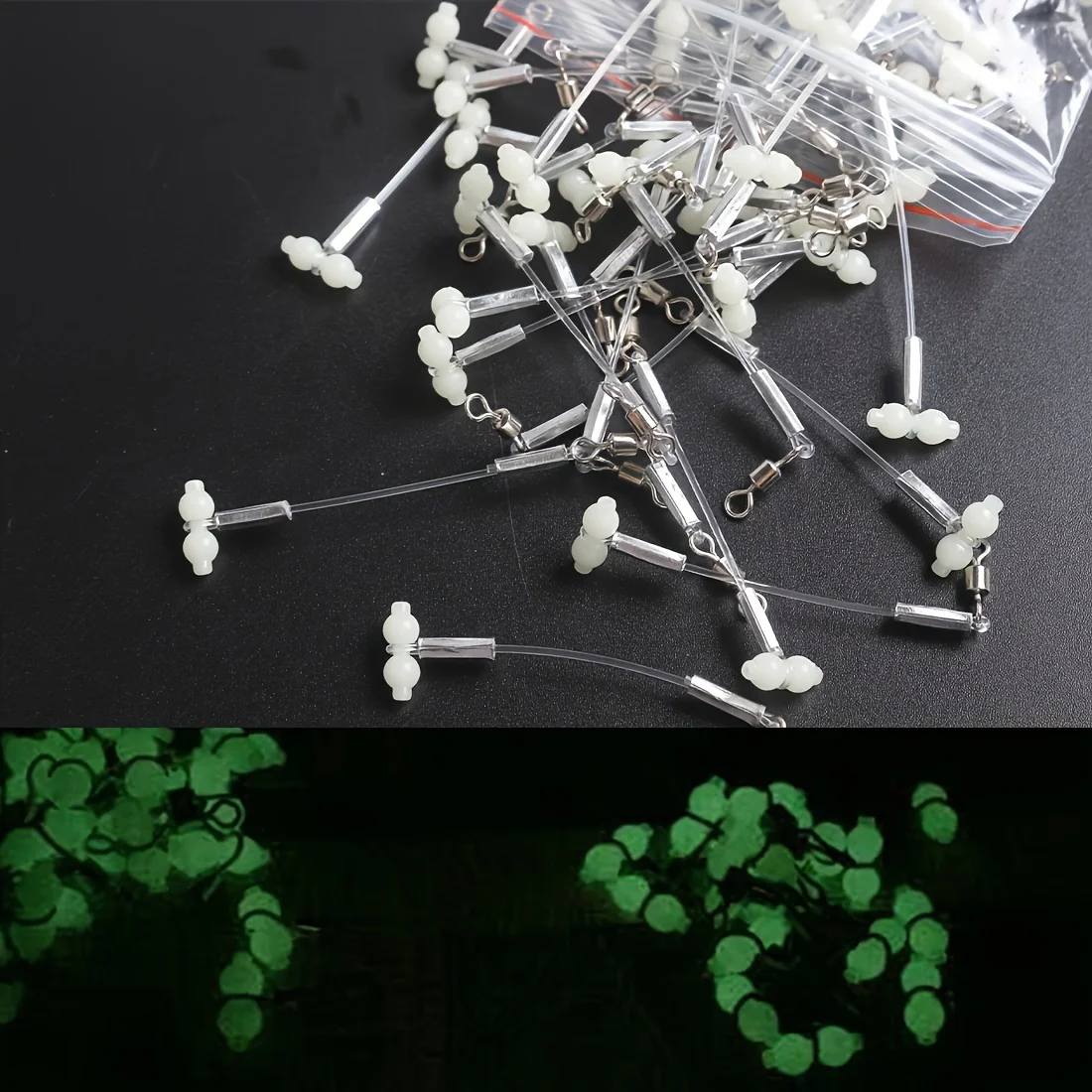 10 stücke Leucht Kürbis Balance Halterung Angeln Kürbis Schwenk Stecker Meer Angeln DIY Angeln Gruppe Fern-casting Balance Unterstützung – Detail 4