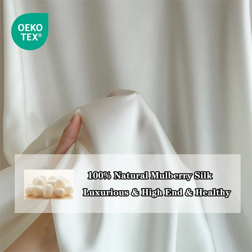 1PC Mulberry Silk Bed Flat Sheet for Twin Full Double King Queen Size Flat Bedsheet Ultra Soft Smooth Home Bed Linen Bedsheet