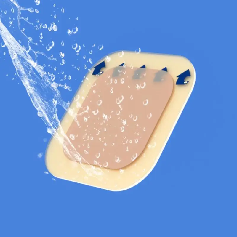 1Pcs Waterproof Patch Wound Patch Pressure Ulcer Patch For Bedsore Blister Hydrocolloid Waterproof Wound Dressing Self Adhesive