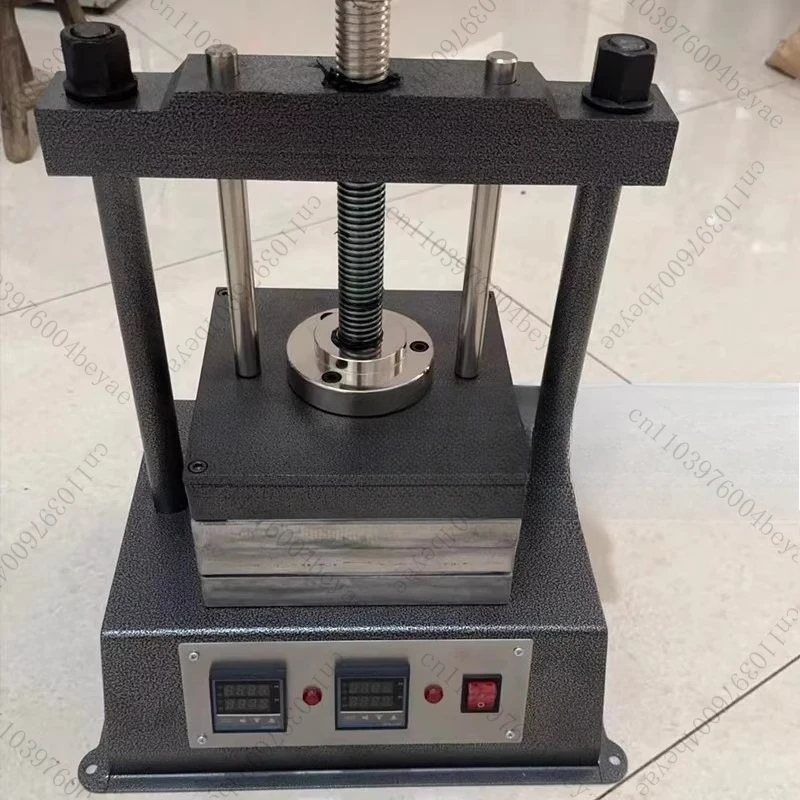 6*8/8*8 بوصة الثقيلة مجوهرات مبركن قالب من السيليكون المطاط آلة الضغط معدات عجلة القيادة مع لوحة التدفئة