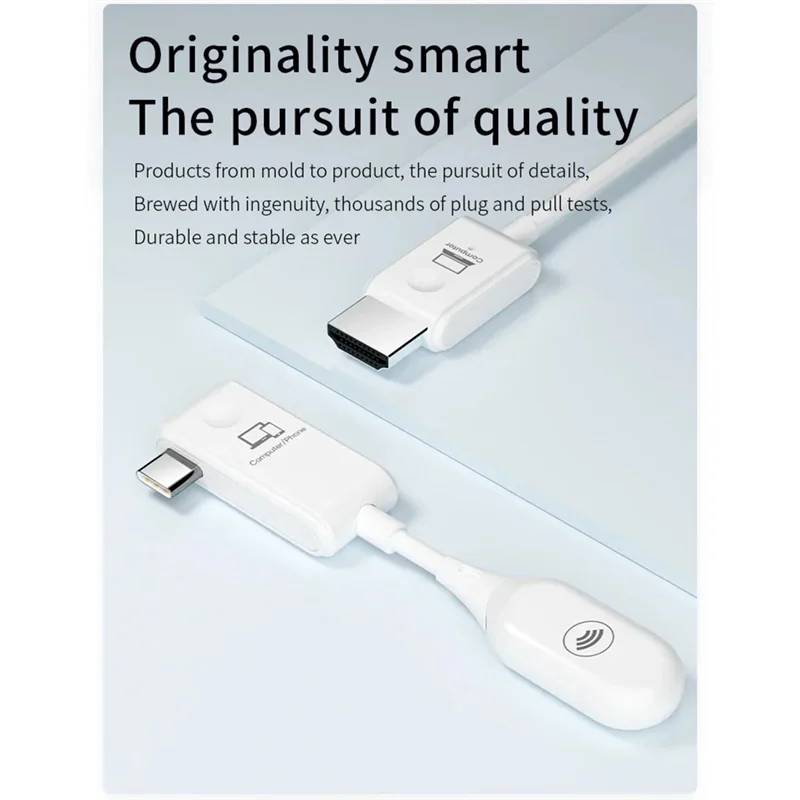 

A37T-Wireless Transmission Video Transmitter And Receiver -Compatible Extender Display Adapter For Camera PC To TV
