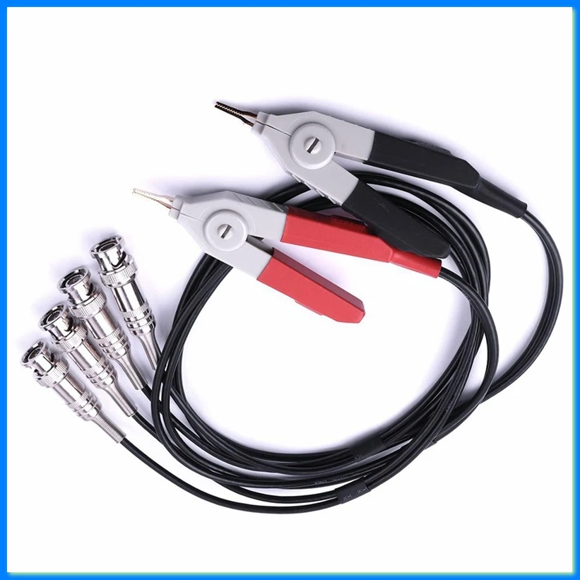 600-700MM LCR Meter Test Leads Clip Terminal Kelvin Line High Quality Four Wire Lead Kelvin Probes Kelvin Clip-A32R