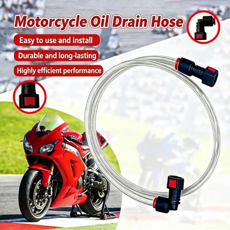 Fuel Line For Fuel Injection Systems, Straight And Bent Ends, Large 8mm Diameter, Quick Release, With Pressure-resistant Hose