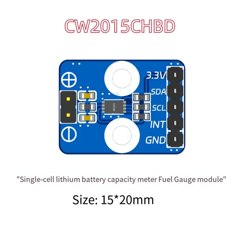 Lithium Battery Fuel Gauge Lipo Detection Module Single Battery Capacity Monitor For RC Model