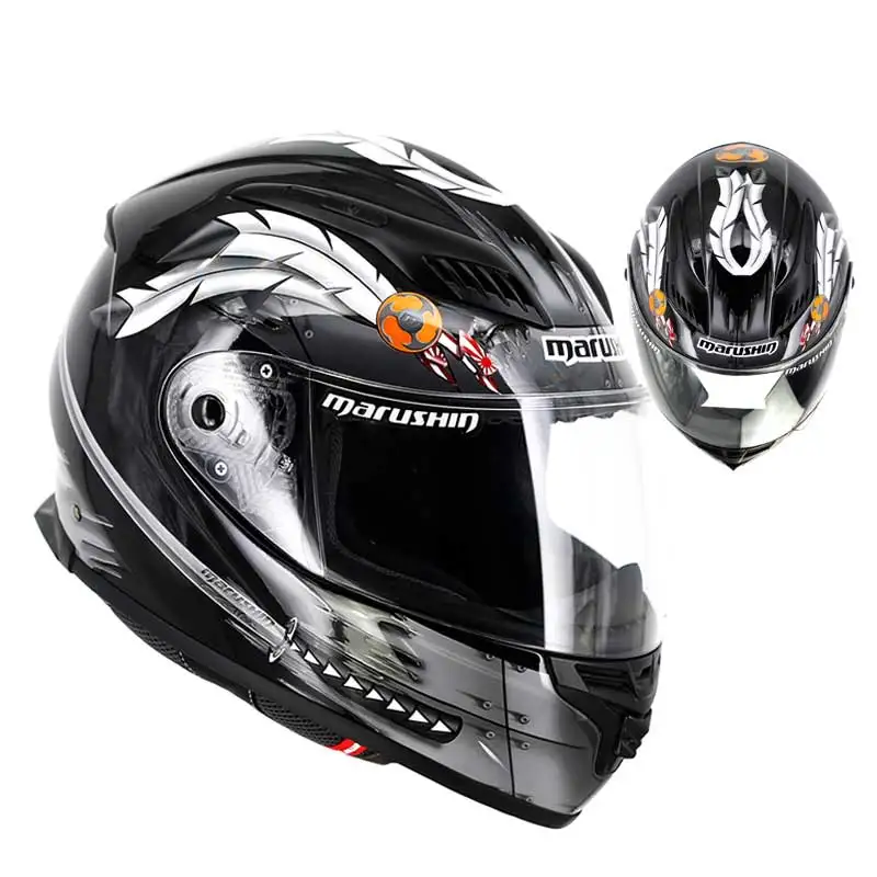 B5 Top New Glassfull face racing sport DOT ECEapproved moto helmets for motorcycle