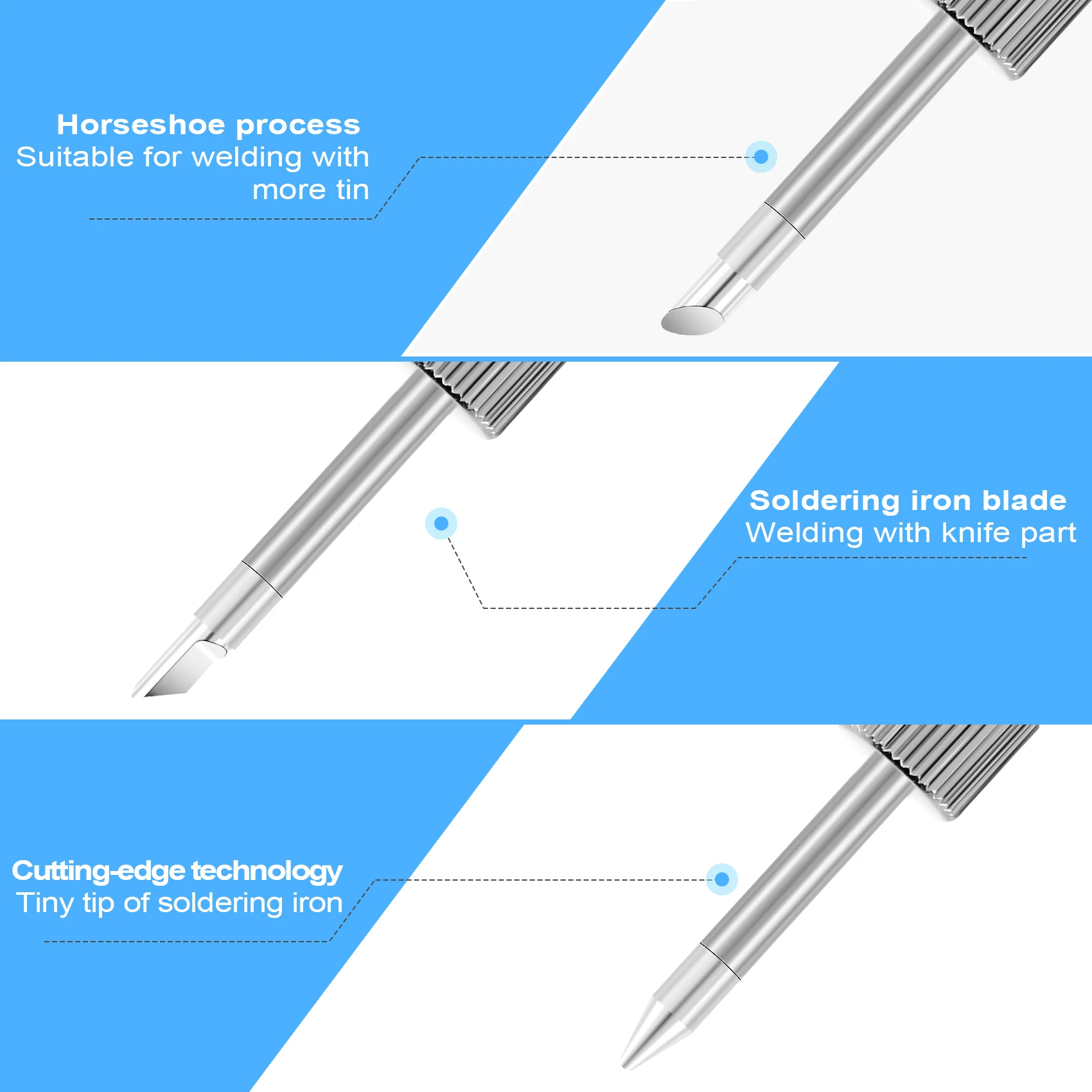 New E10 Interface Battery Soldering Iron Electric USB Wireless Soldering Iron 18650 Battery Powered With LED Light