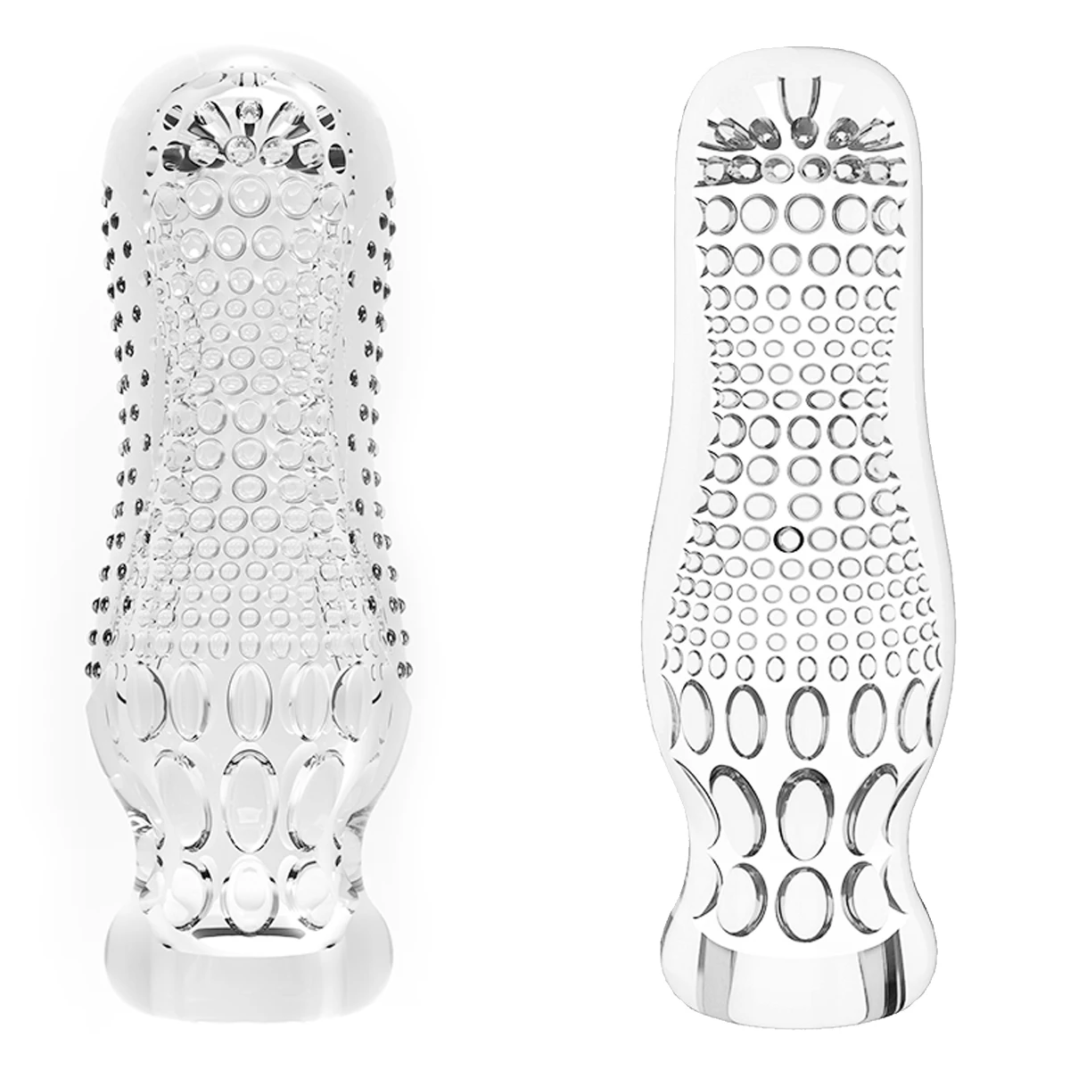 Male Masturbator Cup Soft Silicone Pussy Transparent Vagina Adult Goods Endurance Exercise Vacuum Pocket Sex Toy for Men Penis