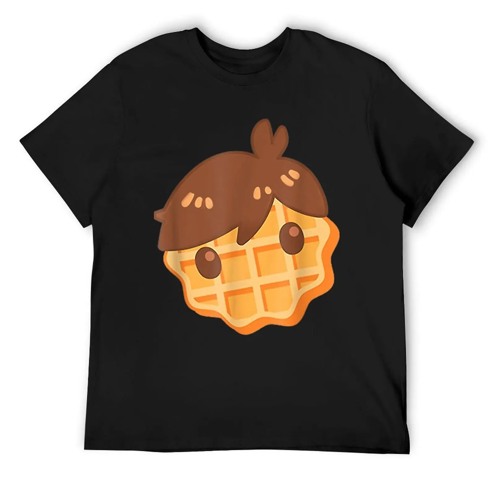 

GRIAN Waffle Head T-Shirt T-Shirt animal prinfor boys tees graphic tee shirt oversized t shirts for men