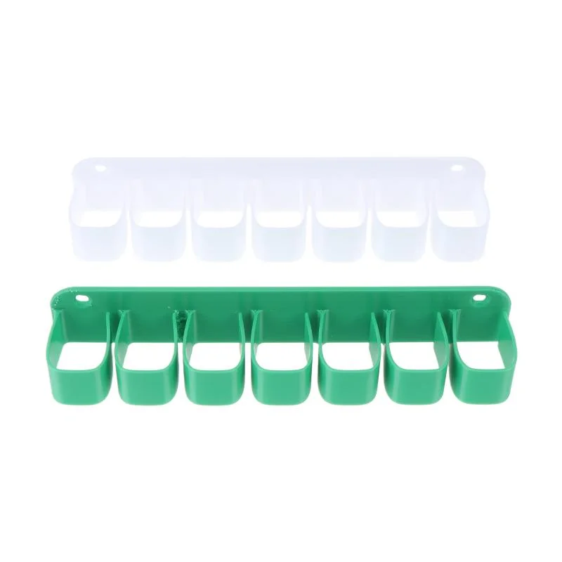 Heavy Duty Wall Mounted Tool Organizer Rack With 7 Slots Space Saving Design For Garage Workshop StorageCentury House