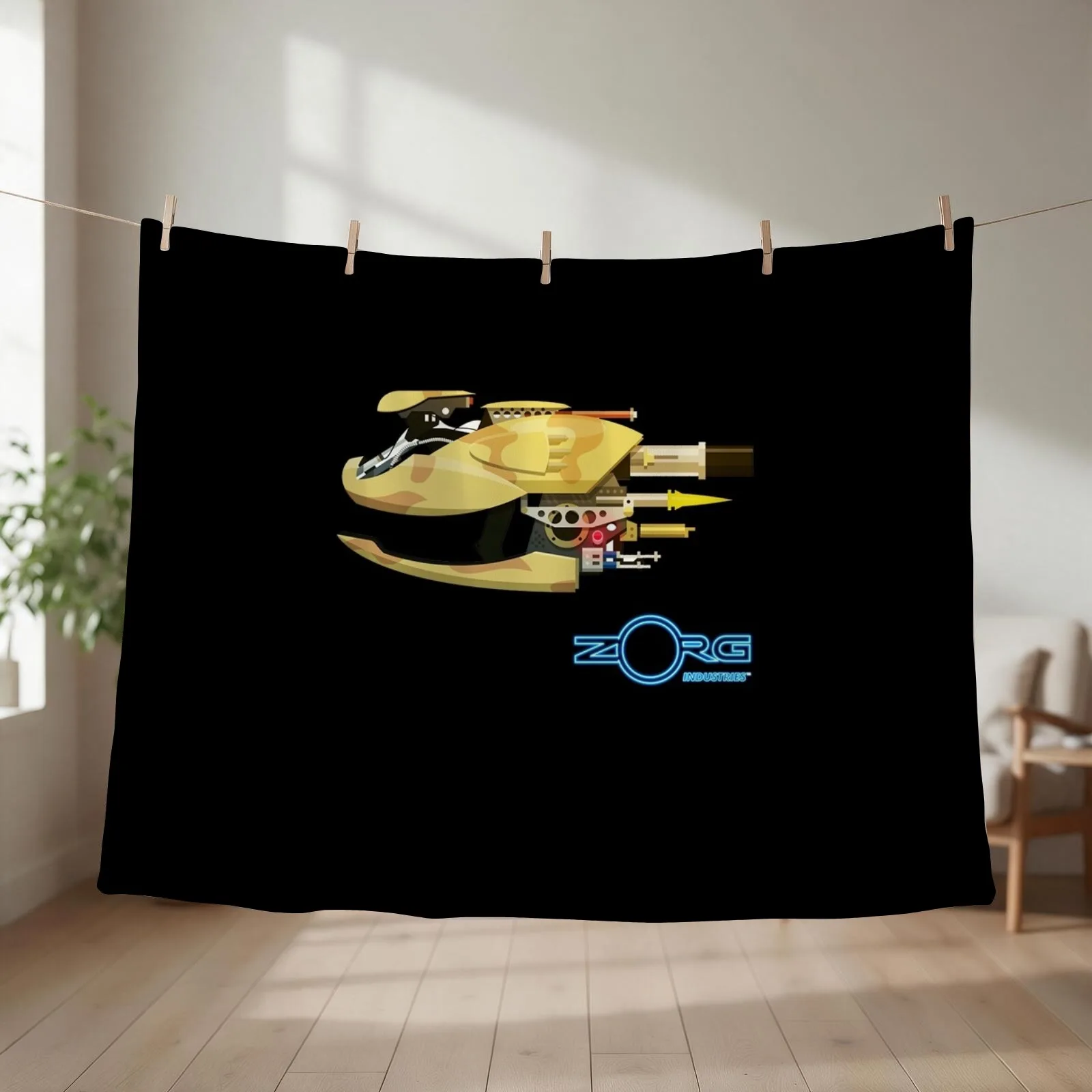 ZF-1 by ZORG INDUSTRIES Throw Blanket couch cozy soft plush fuzzy picnic outdoor blanket