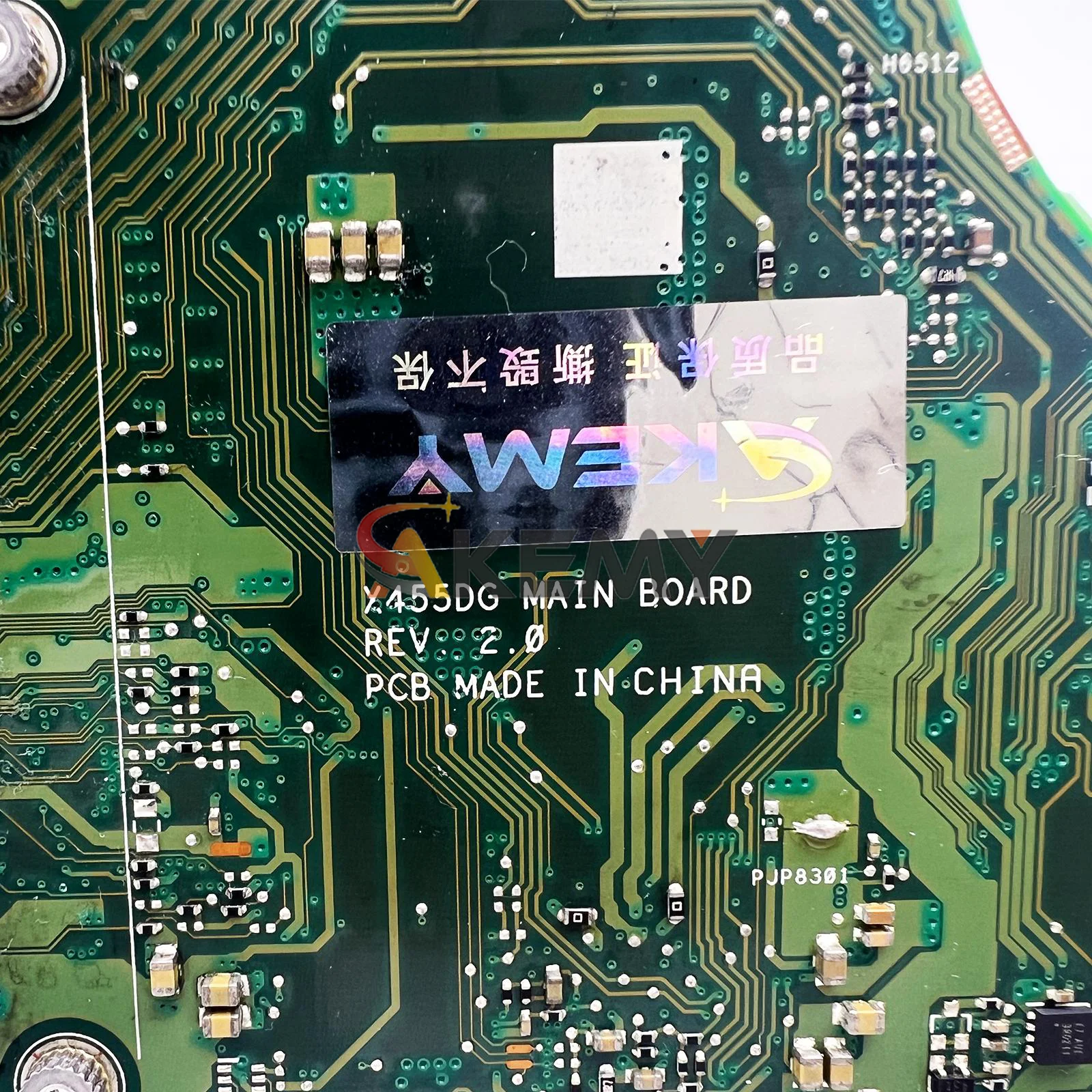 Placa base para ordenador portátil X455DG para ASUS VivoBook X455DG K455D W419D X455D A455D W491D DX882D placa base para portátil con CPU envío rápido stk