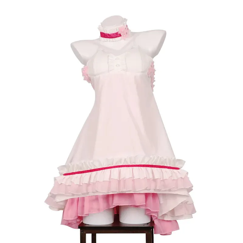 أزياء كاسوغانو سور التأثيرية أنيمي يوسوجا نو سورا فستان وردي لعب الأدوار أزياء الهالوين للنساء mj:3