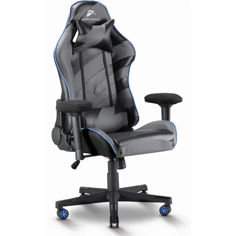 Atelerix Ventris Gaming Chair - PU Leather, Fabric, & Extra Wide Options - Office or Computer Chair