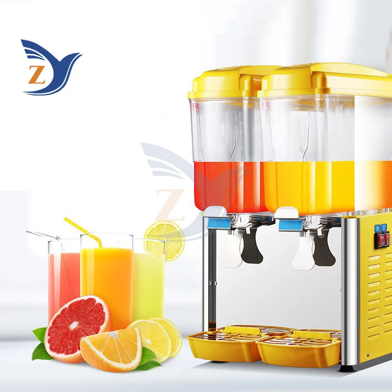 Cold Drink machine Commercial Hot Automatic Buffet Milk Tea Carbonated Beverage Double Cylinder Multi-function Intelligent Shop