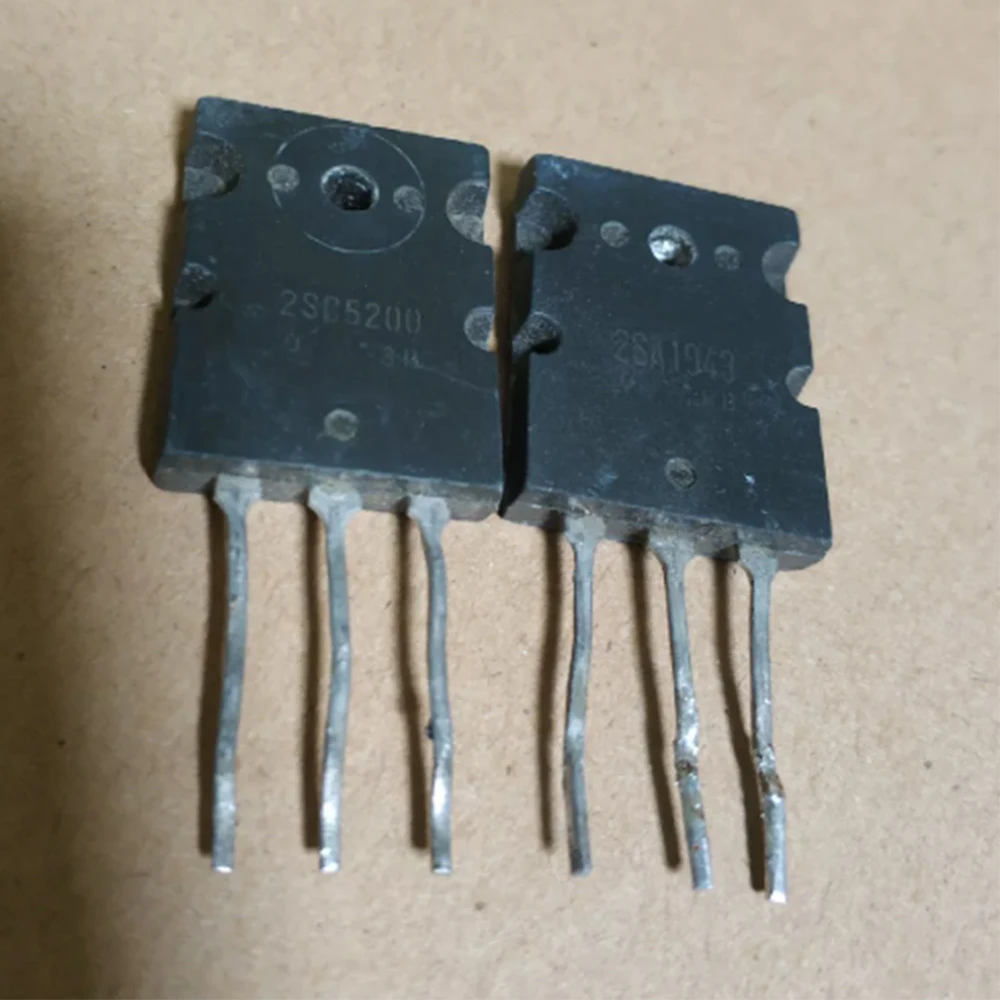 Original disassembly TTA1943 TTC5200 2SA1943 2SC5200 A1943 C5200 TO-3PL 2pcs/lot