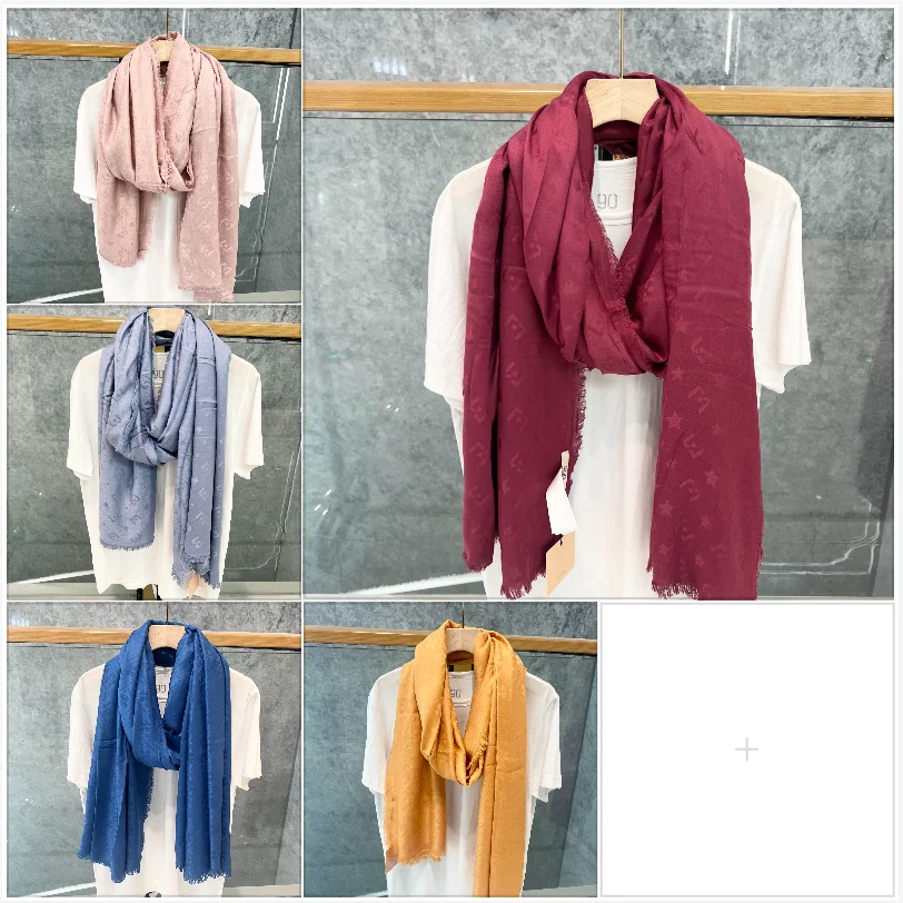 

2025Foreign Trade Original Order Italian New Product Embroidery Printed Beach Sunshade Stripe Knitted Women's Scarf
