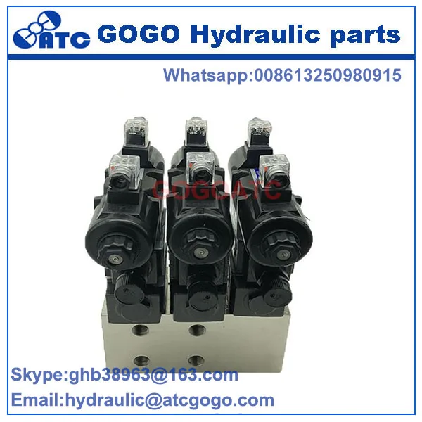 Collecteur de bloc de vannes hydraulique MMC-03-3