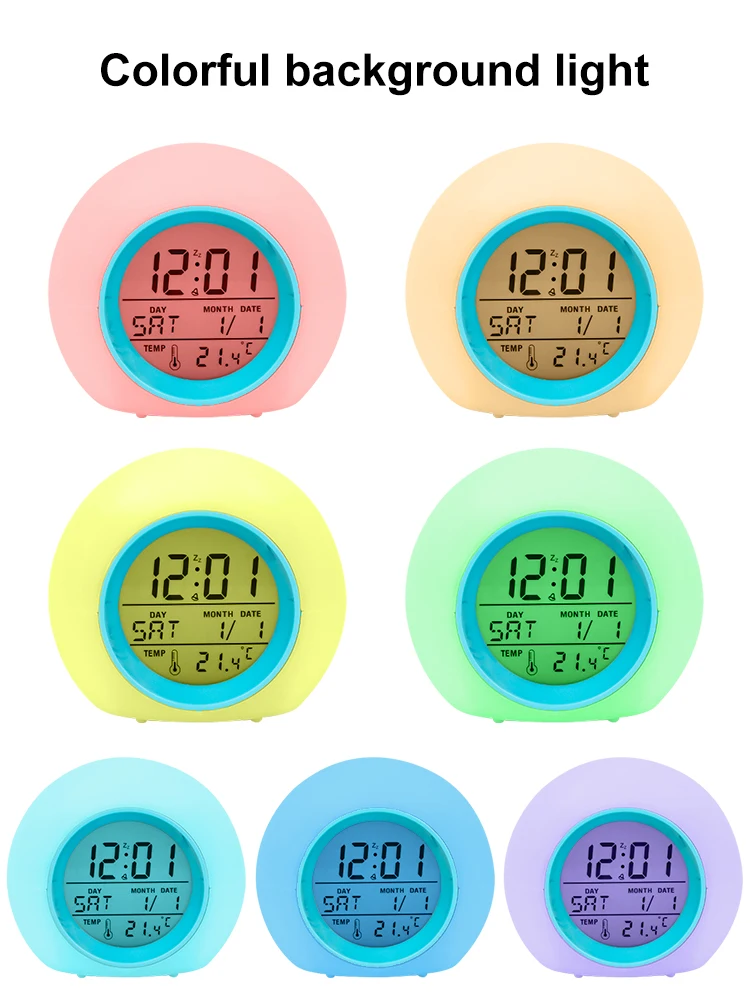 Led Sleep Alarm Clo…