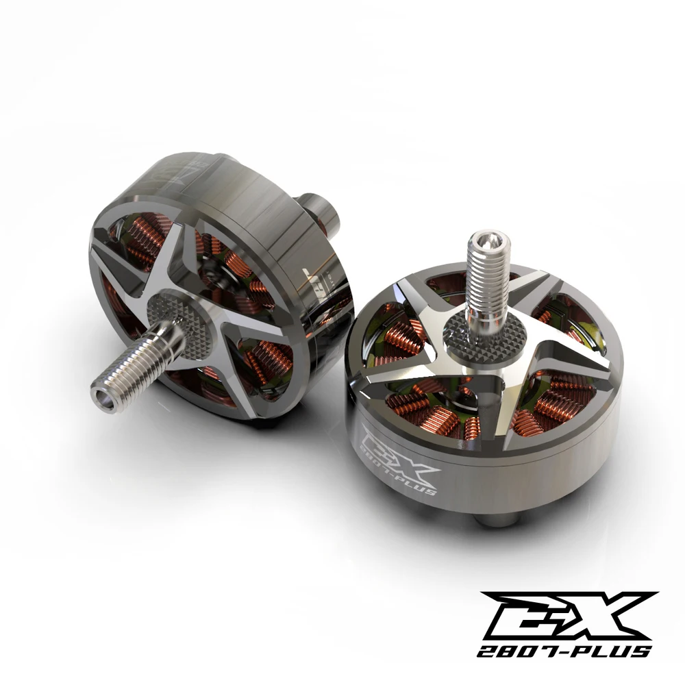 

RCinpower EX2807 1300KV FPV Brushless Motor For 6-7 Inch Long Range & Freestyle FPV Drone 4-6S Lipo 984W Max Power 48g