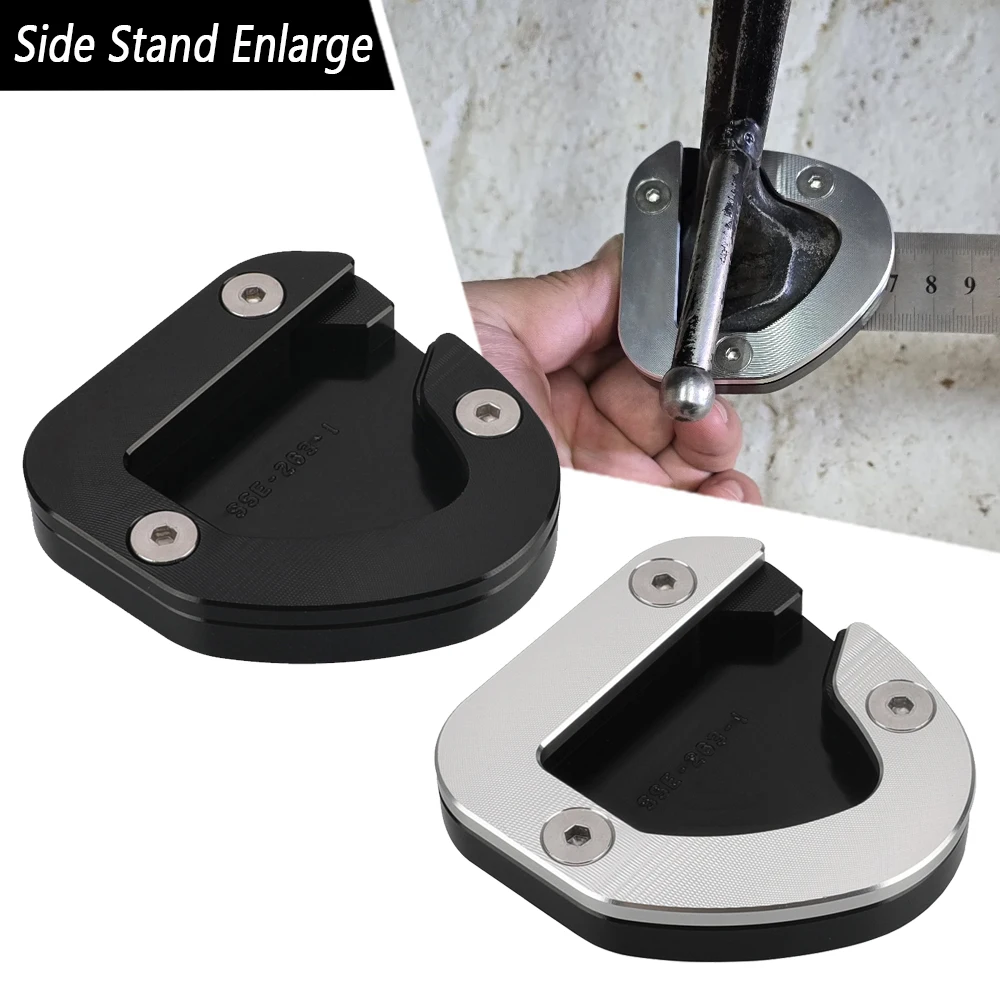 

Motorcycle Side Stand Extension Pad Kickstand Enlarger Plate For Suzuki GSX650F GSX 650F 2008 2009 2010 2011 2012 GSX650 F