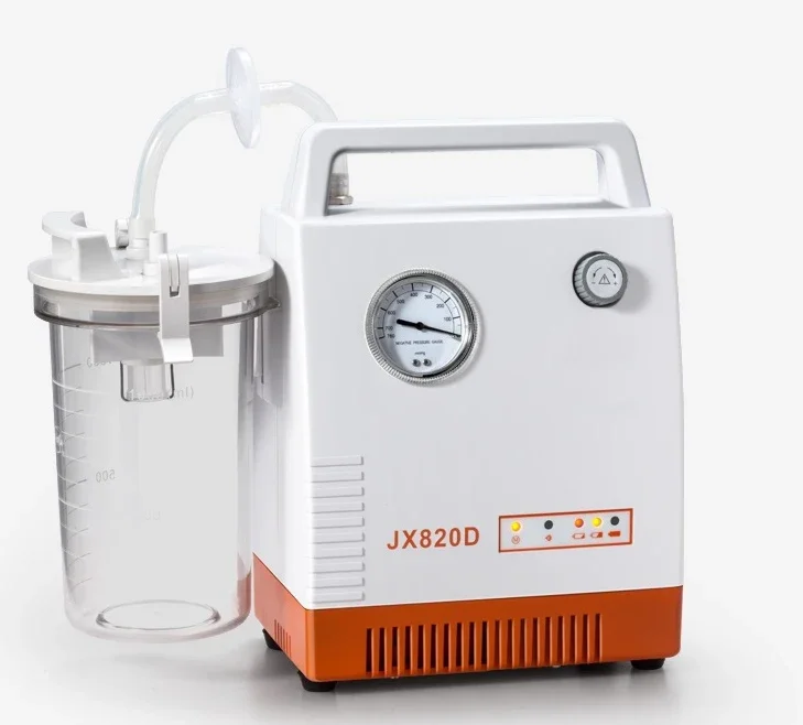 JX820D High Quality Automatic Equipment Sputum Suction Machine Home Hospital Emergency Phlegm Surgical Portable