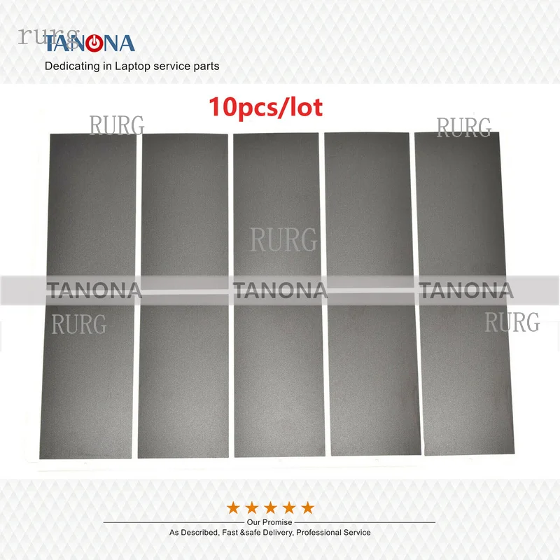 R+ 10 x touchpad stickers, protective covers for  Dell E7250 palm rest, keyboard frame, and outer casing