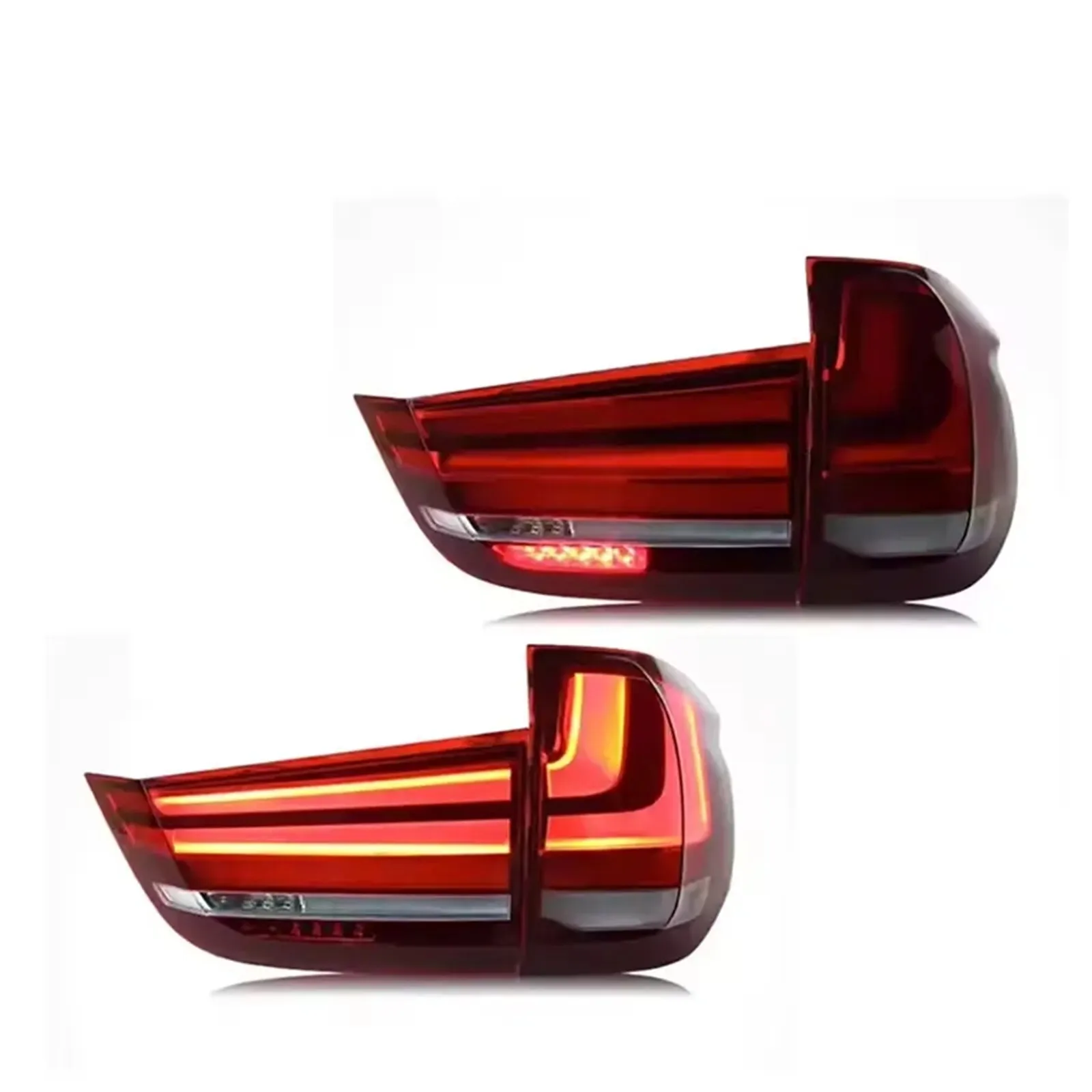 

Pair LED Taillight Assembly for BMW X5 F15 2007-2013 Rear Lamp Tail Lights Car DRL Day Running Light Turn Signal