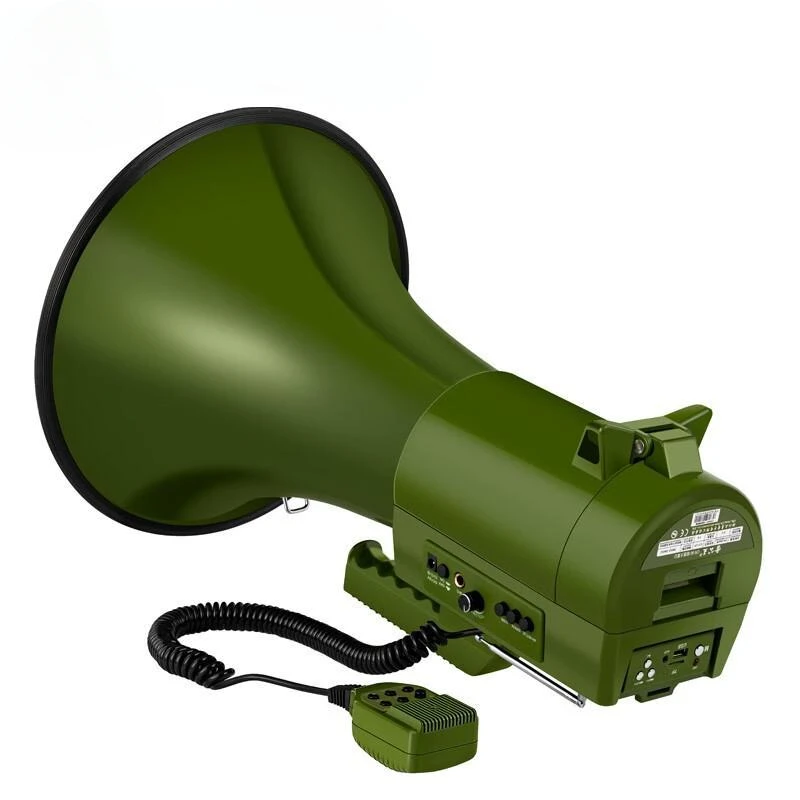 USB Wireless Speakers Megaphone 75W High Power Megaphones Outdoor Portable Megaphone Loudspeaker